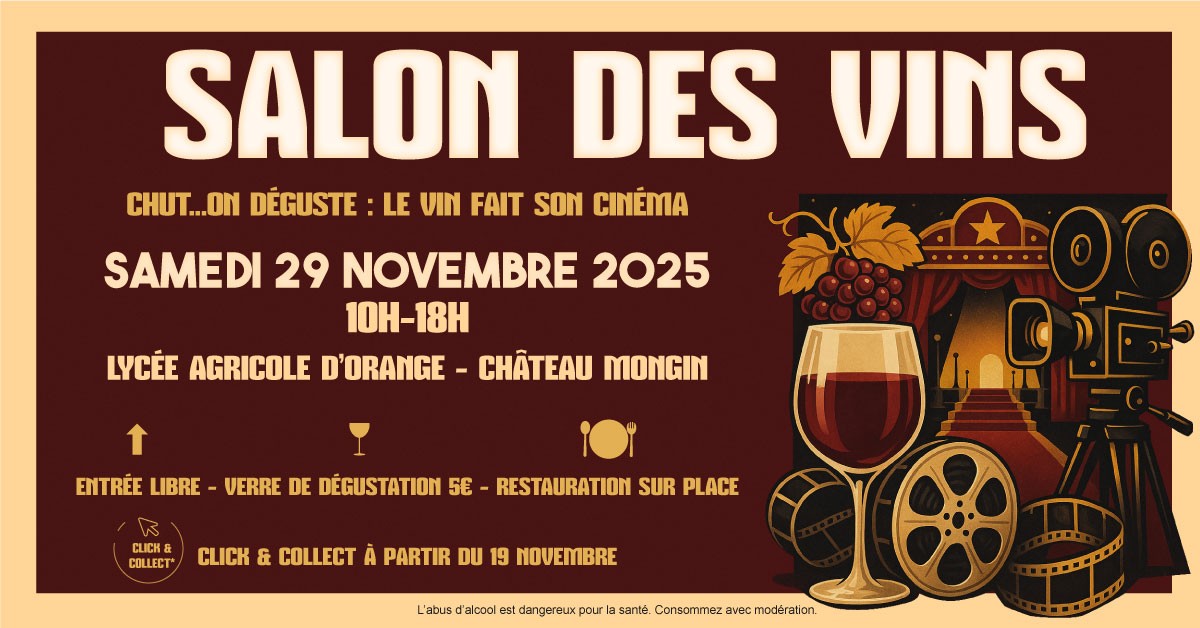Visuel salon des vins 2025